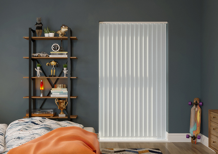 Trinity (Blackout), Light Grey - Vertical Blind - Image 6